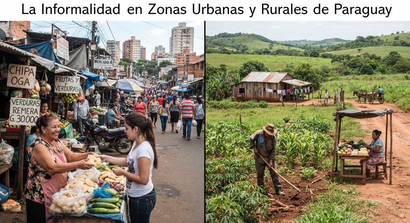 La Informalidad de Microempresas en Zonas Urbanas y Rurales de Paraguay