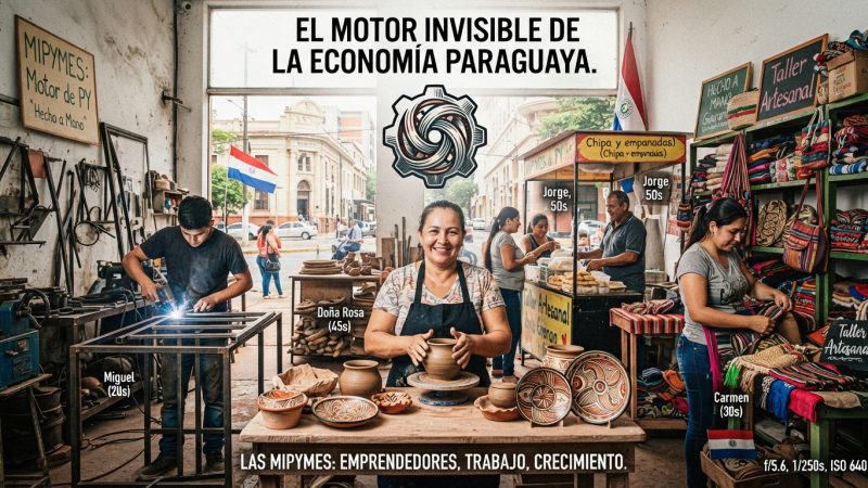 El motor invisible de la economía paraguaya: el laberinto de las Mipymes hacia la formalización.